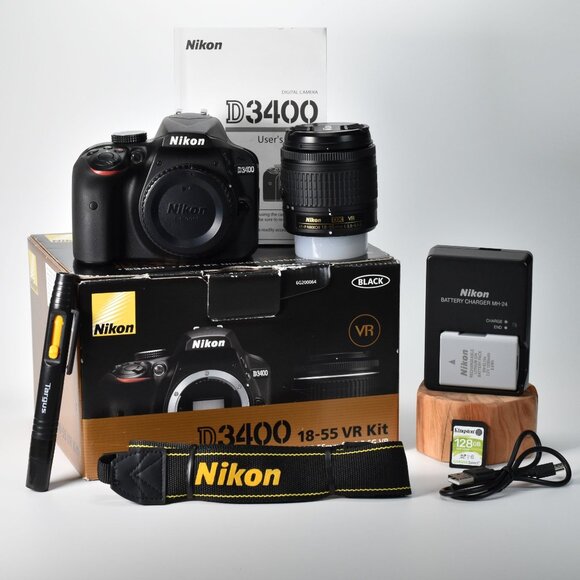 Iso Nikon D3400 Aperture Settings Nikon D3400 DSLR Camera 18-55mm